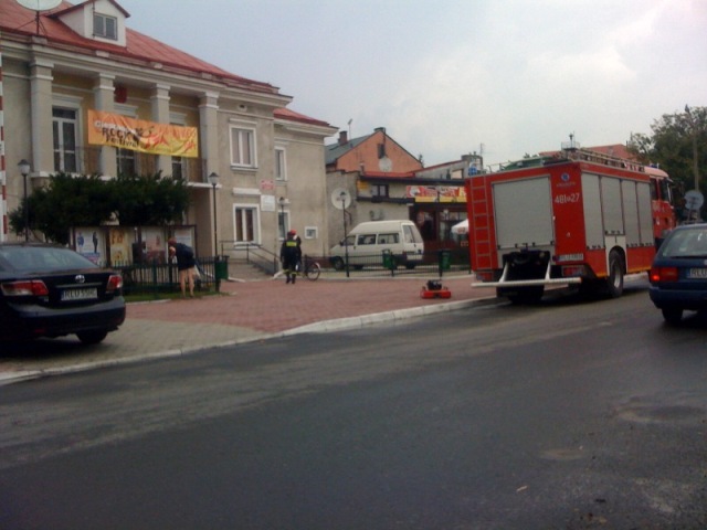 Obraz przedstawiający Potężne ulewy w Lubaczowie! Drogi przerodziły się w rwące potoki!