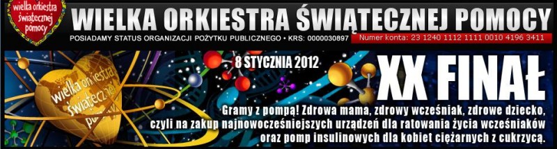 Obraz przedstawiający Powiat lubaczowski: XX Finał Wielkiej Orkiestry Świątecznej Pomocy