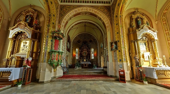 sanktuarium_lubaczow_panorama (550x305) Obraz przedstawiający Największa panorama sferyczna na Podkarpaciu, jedna z 10 największych w Polsce jest z Lubaczowa