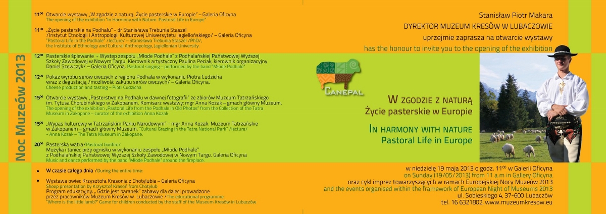 Zaproszenie na Noc Muzeów w Lubaczowie