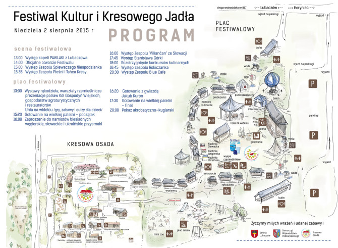 Program i festiwalowa mapa.