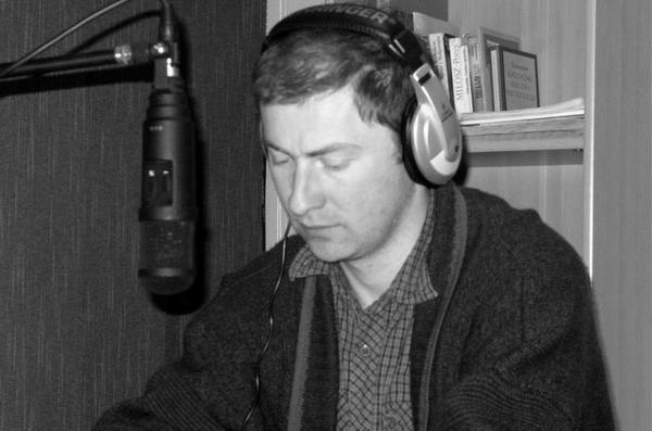 Jerzy Mozol w studiu Twojego Radia Lubaczów, fot. nk.pl