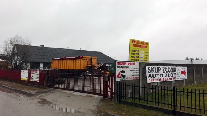 Skup złomu mieści się teraz na ulicy Rzemieślniczej w Lubaczowie.